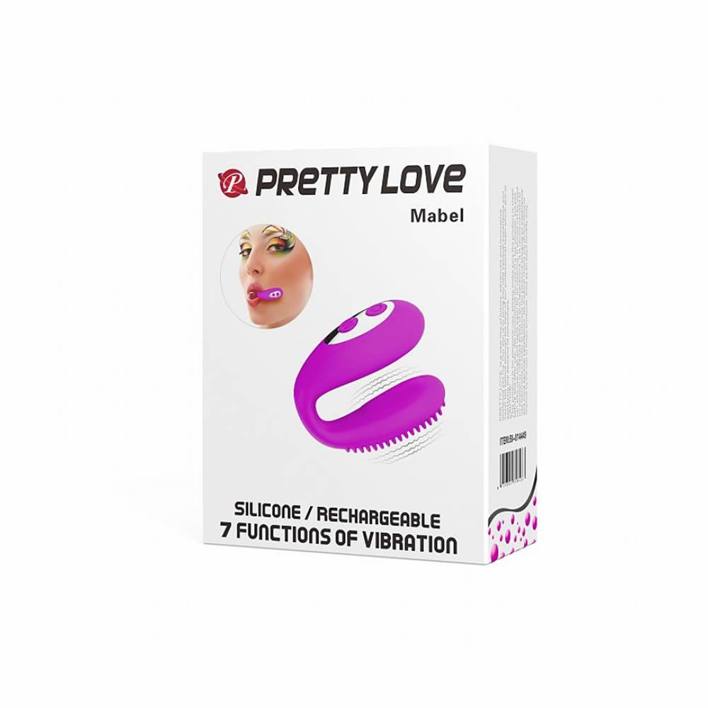 Acessório para Sexo Oral Mabel 7 Modos de Vibrações - Pretty Love 