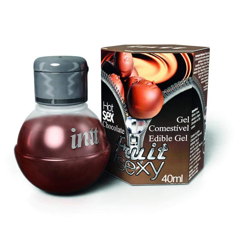 Gel Comestível Fruit Sexy Hot 40ml - Chocolate