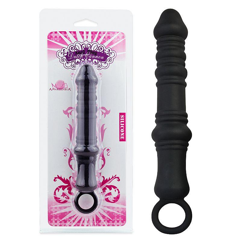 Penetrador Anal e Vaginal em Puro Silicone - 17 cm
