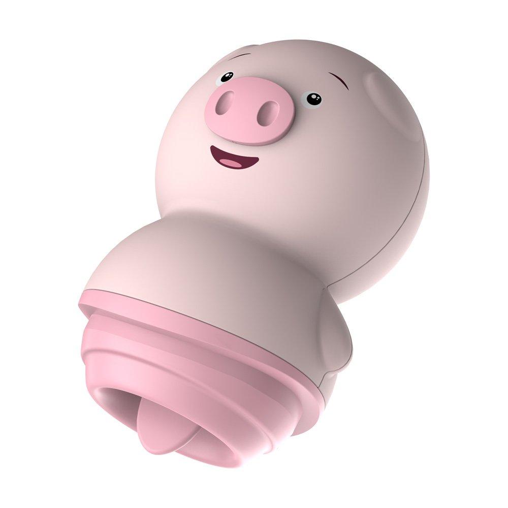 Estimulador de clitóris Pig Porquinho Lambedor Vibrador - Simula Sexo Oral