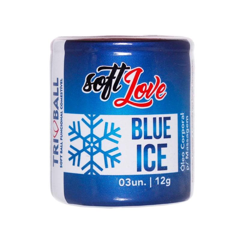 BOLINHA BEIJÁVEL BLUE ICE TRIBALL SOFT LOVE