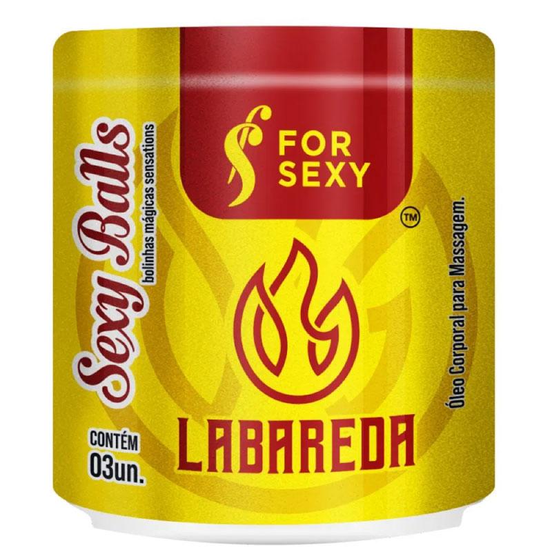SEXY BALLS LABAREDA COM 3 UNIDADES FOR SEXY