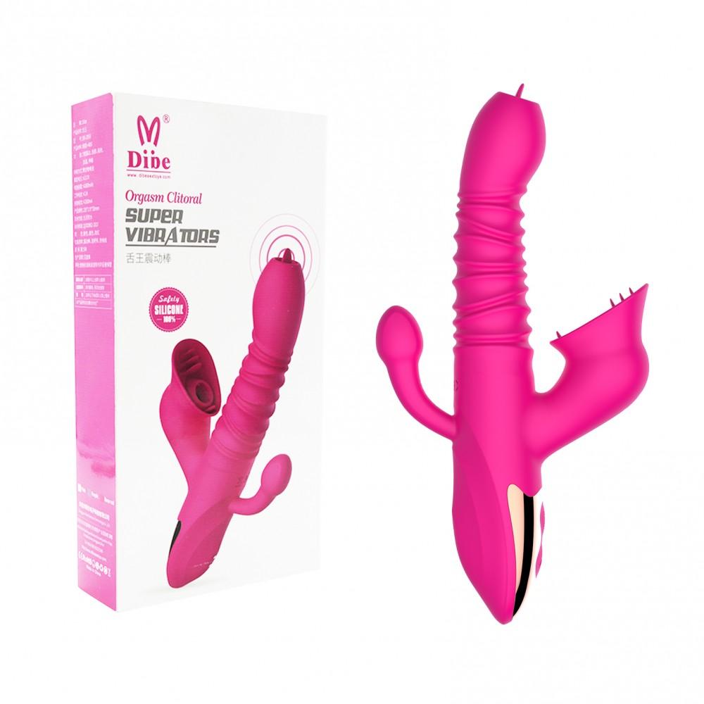 Vibrador com 7 modos de vibrações, estimulador clitoriano com 7 modos de pulsações 